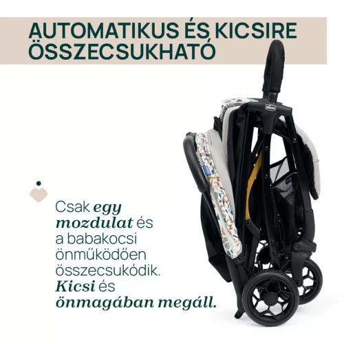 GLEE babakocsi 0-22 kg automata csukódással 0-4 év