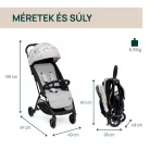 GLEE babakocsi 0-22 kg automata csukódással 0-4 év