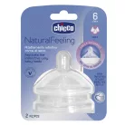 NaturalFeeling 2 db etetőcumi gyors folyású