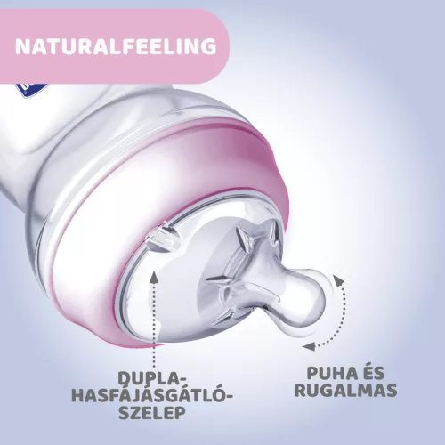 NaturalFeeling 250 ml cumisüveg közepes folyású