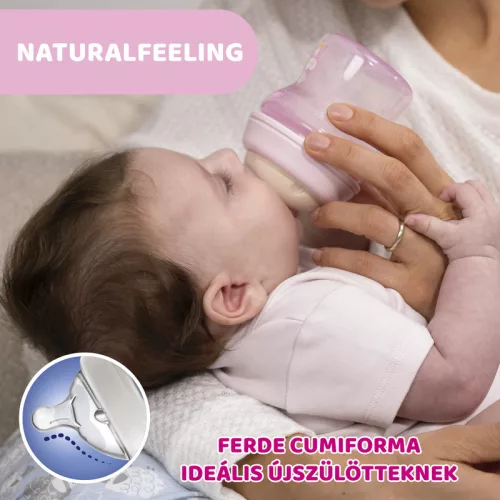 NaturalFeeling 250 ml cumisüveg közepes folyású