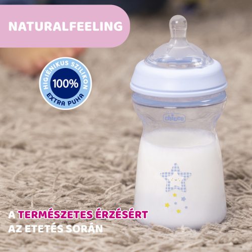 NaturalFeeling 330 ml cumisüveg gyors folyású cumi