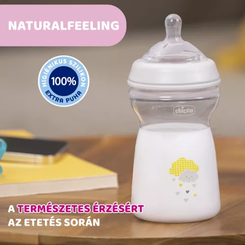 NaturalFeeling 330 ml cumisüveg gyors folyású