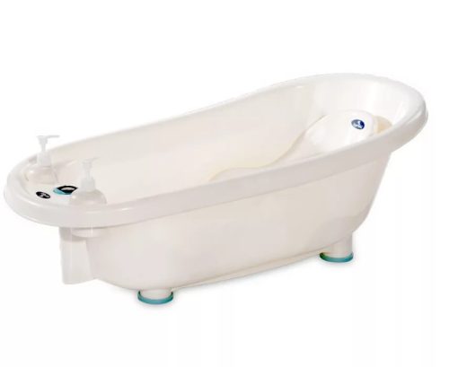 Lorelli kád 88cm babatartóval és hőmérővel - White/Blue