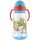 Baby Care Szafari szívószálas sportitató 330 ml - blue