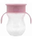 Baby Care 360 itatópohár fogantyúval - pink