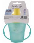 Baby Care itatópohár fogantyúval 210ml magas - green