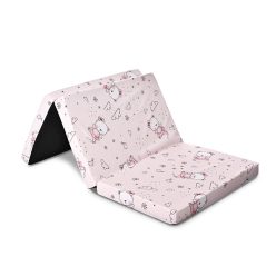   Lorelli összehajtható matrac 60x120x5 - Pink Ballerina Bear