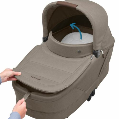 Maxi-Cosi Sense mózeskosár Oxford/Leona2/Soho babakocsihoz összecsukható laposra