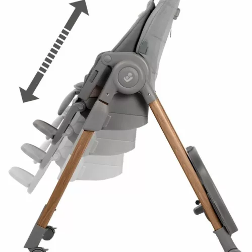 Minla PLUS etetőszék 60 kg-ig kétféle ülőrésszel 0-14 év