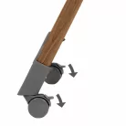 Minla PLUS etetőszék 60 kg-ig kétféle ülőrésszel 0-14 év