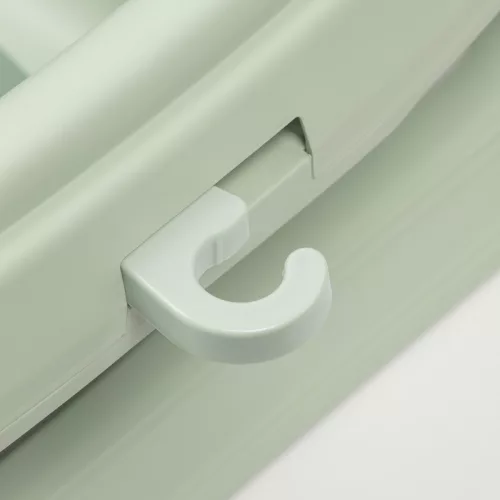 Indigo Plus kád 0-18 kg hőmérővel és újszülött tartóbetéttel összecsukható